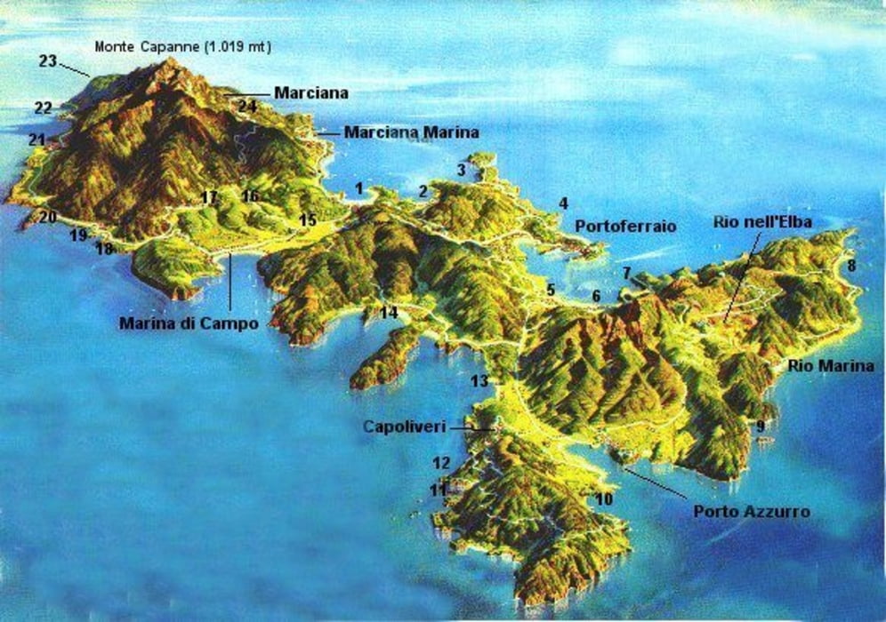 GRAN TOUR dell'isola d'elba