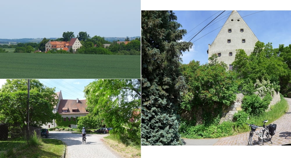 Über Schloss Batzdorf und die Gartenstadt Hellerau in die Residenz von FG aus