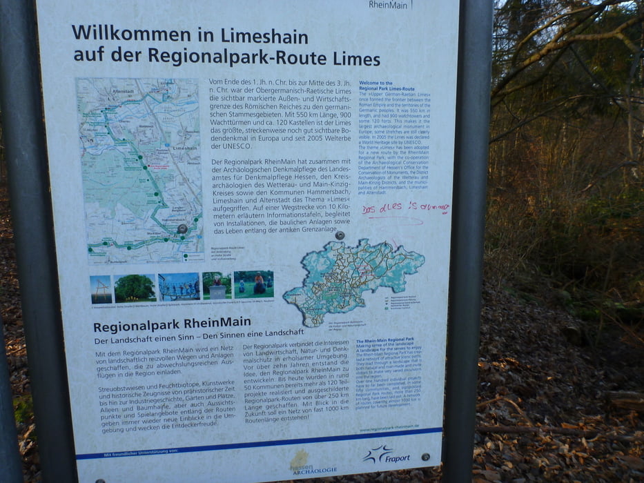 Großer Römerweg N3 Rommelhausen Limeshain / ähnlich