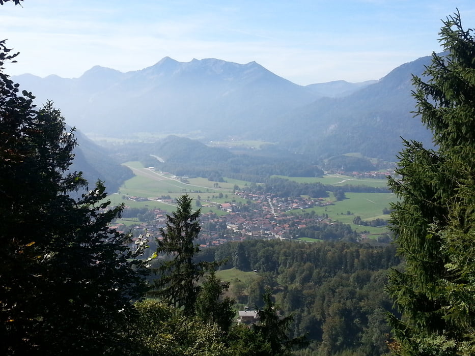 Blick auf Unterwössen