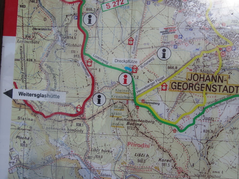 Ausflug von Johanngeorgenstadt nach Tschechien