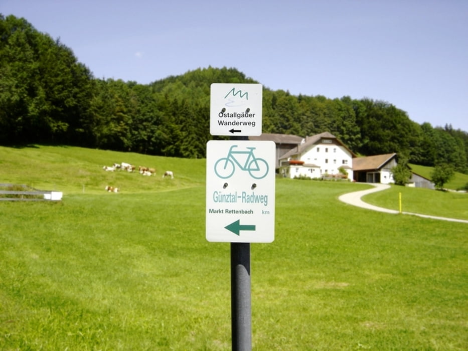 Günztal-Radweg: Günzach-Günzburg