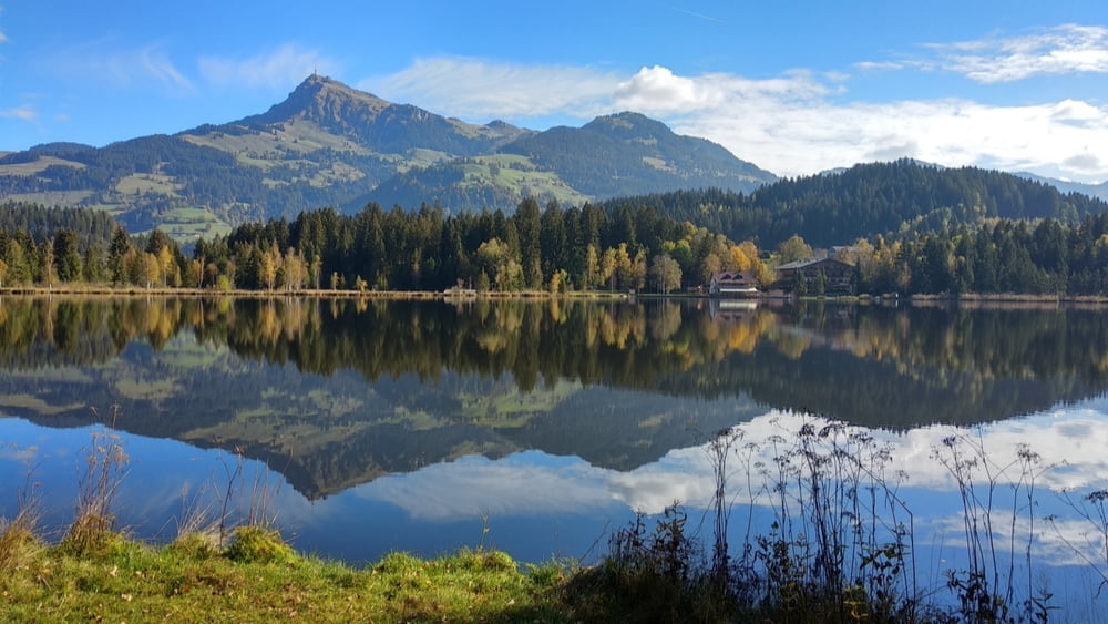 Wandern Tirol: Schwarzsee/ Kitzbühel mit Farb- Meditationsweg