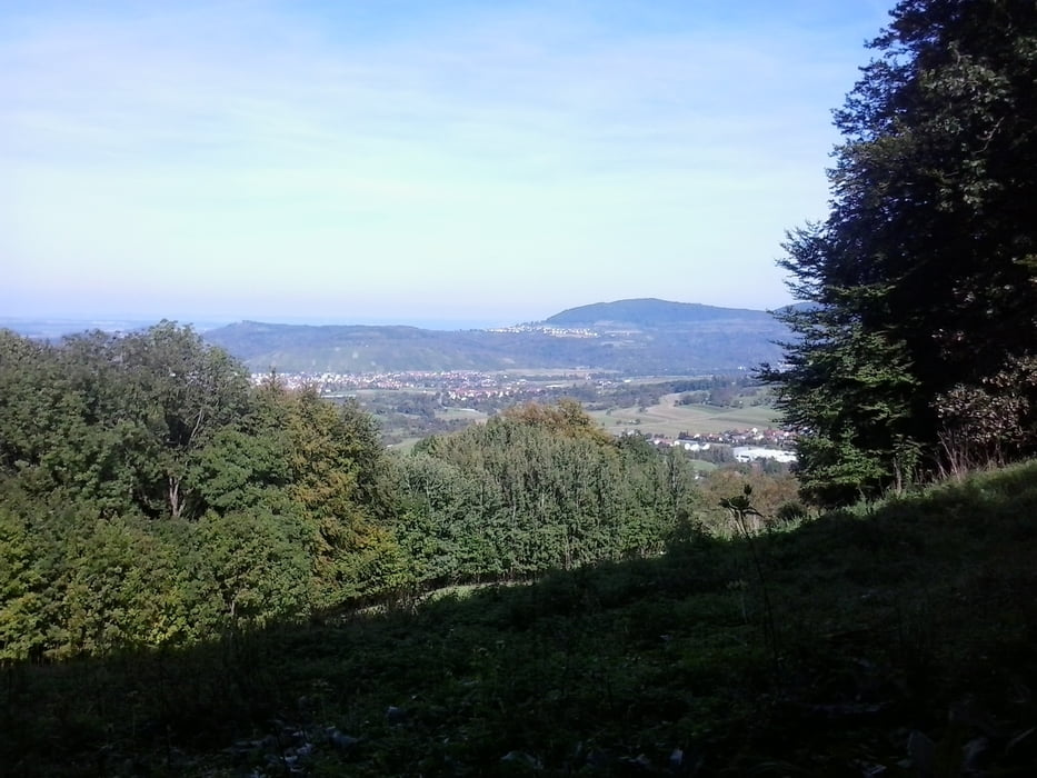 auf d'Alb nuf ond wieder nonder über Eningen