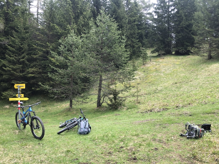 Bikebergsteigen - MTB-Trail Voldöpper, Kramsach
