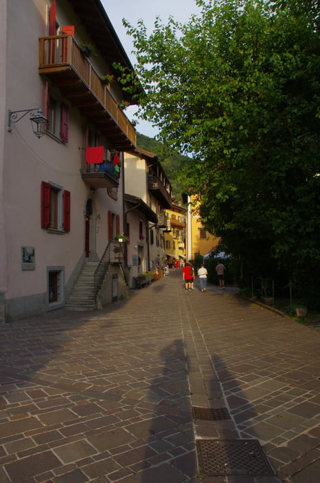 Abendrunde bei Pieve di Ledro