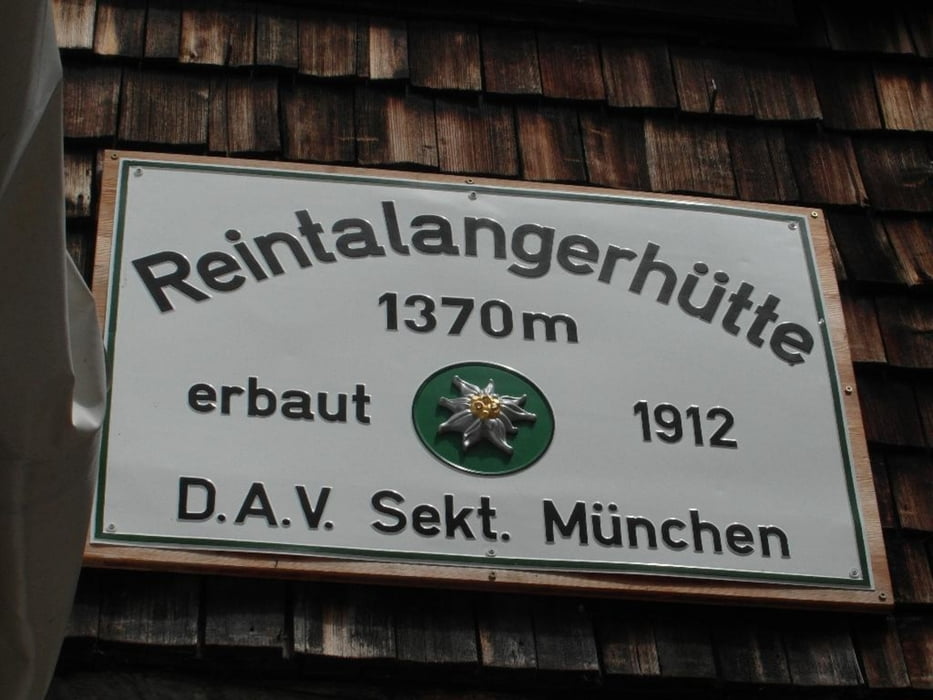 Reintalangerhütte mit Kreuzeck