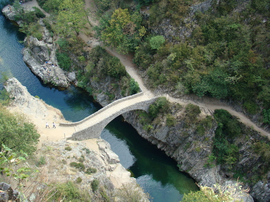 Pont de diable en echelle du roi