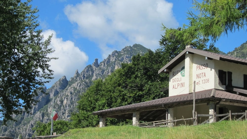 Kleiner Gardaseeklassiker, Vesio, Val di Bondo, Rifugio Nota, Mt. Traversole, Militärstraße
