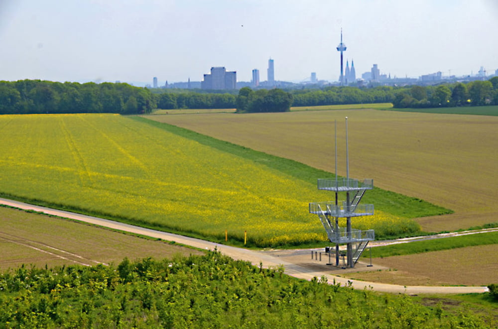 Köln Landschaftspark Belvedere: Vier-Türme-Tour etc.