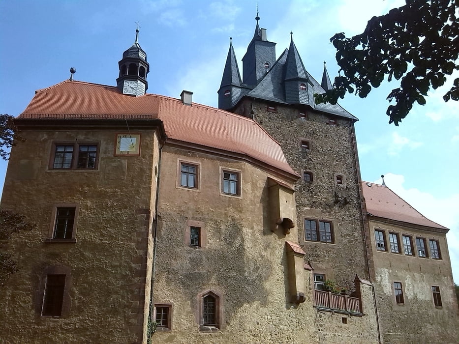 Chemnitz-Burg Kriebstein und zurück  