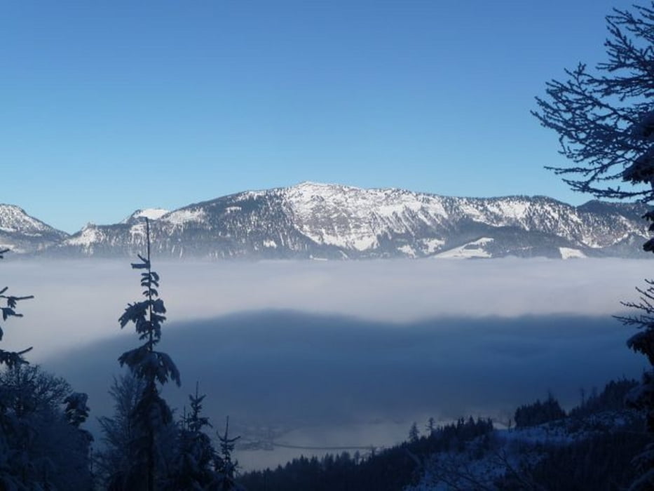 Winterweg zur Laufener Hütte aus Abtenau, Versuch 1
