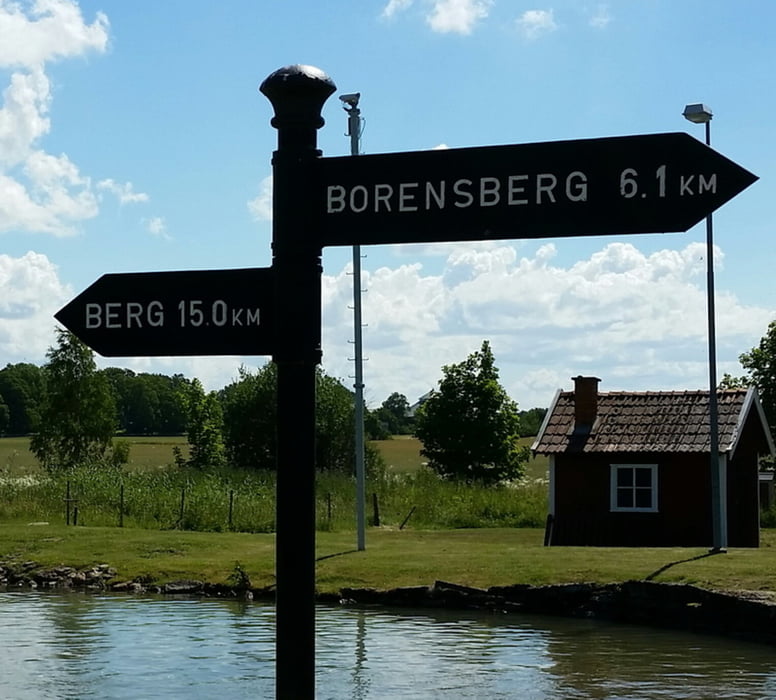 Götakanal von Berg nach Borensberg und zurück