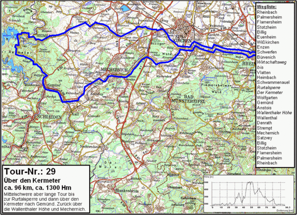 RSC Rheinbach Tour 029 - Über den Kermeter