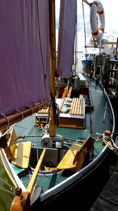 Mit dem Auto nach Zingst für eine Zeesbootfahrt  