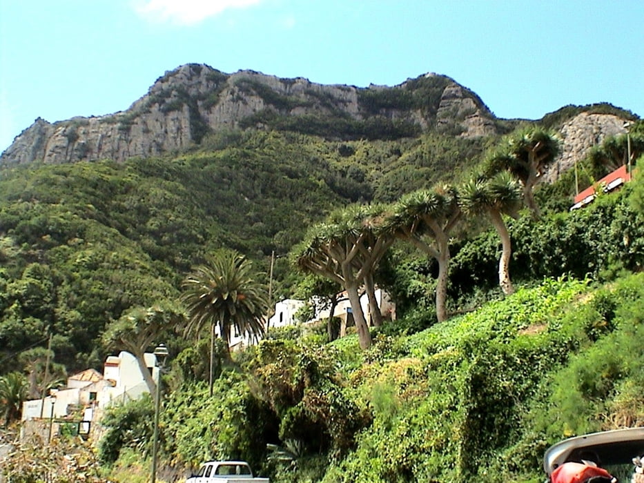 Wandern Teneriffa: einsames Anaga- Gebirge bei Chamorga