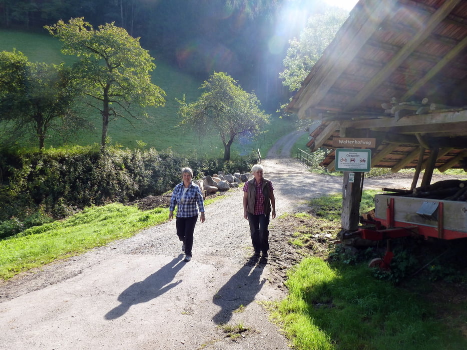 Mühlenbach Heidburgpass und zurück