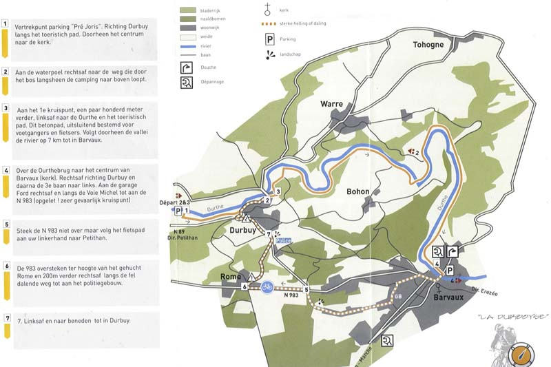 Durbuy mountainbikeroute 1