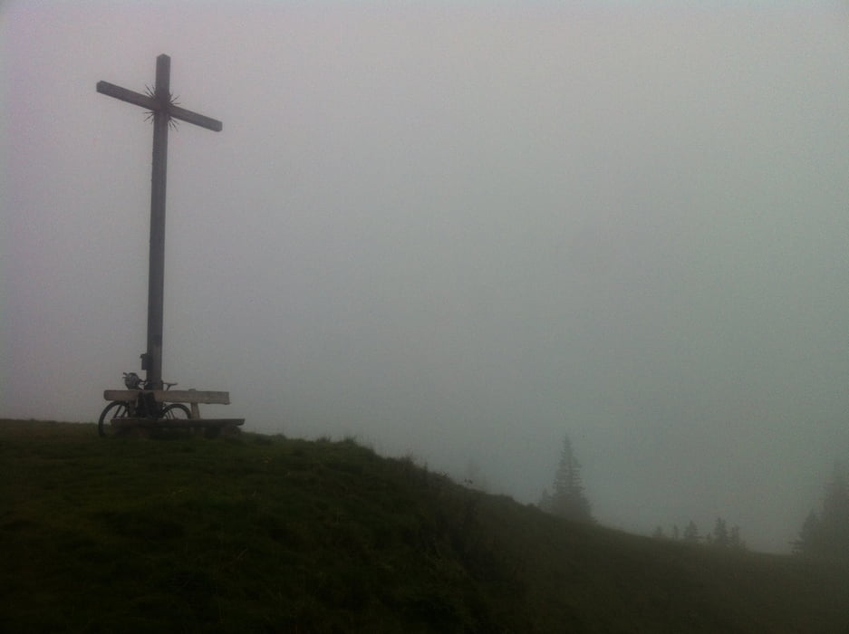 Hohe Bleick mit Single Trail