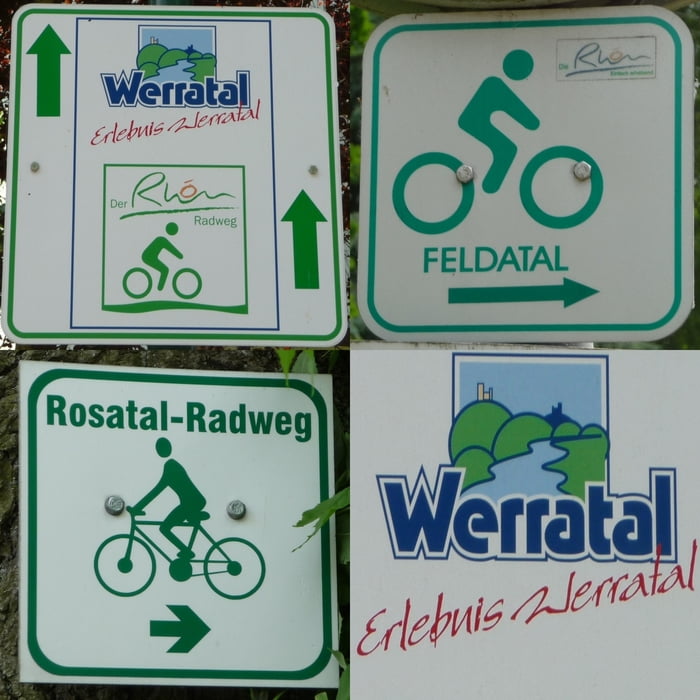 Rundtour um Bad Salzungen auf Radwegen im Werra-, Felda- und Rosatal