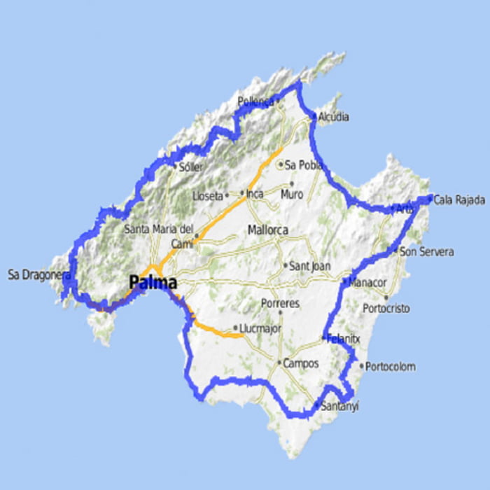Mallorca Inselumrundung in 3 Tagen