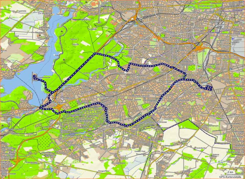 Nach Schwanenwerder und zurück