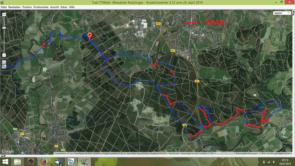 Trailtour TT Wald - Wiesacher Rutsch