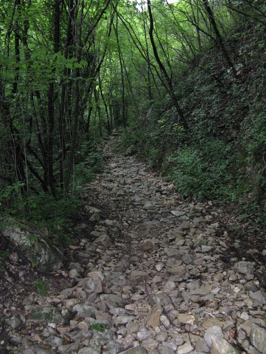 Bocca di Tovo, Cima Nanzone nördl. Gardasee