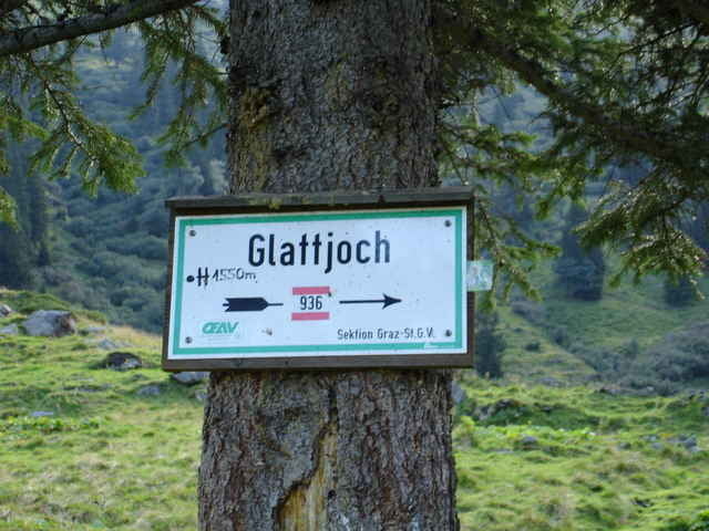 Donnersbachwald; Glattjoch