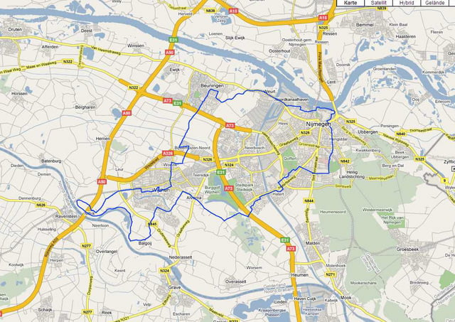4-Tage-Marsch Nijmegen (4Daagse) Tour 2