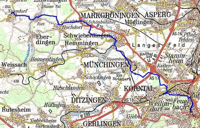 Nussdorf-Hochdorf-Münchingen-Feuerbach