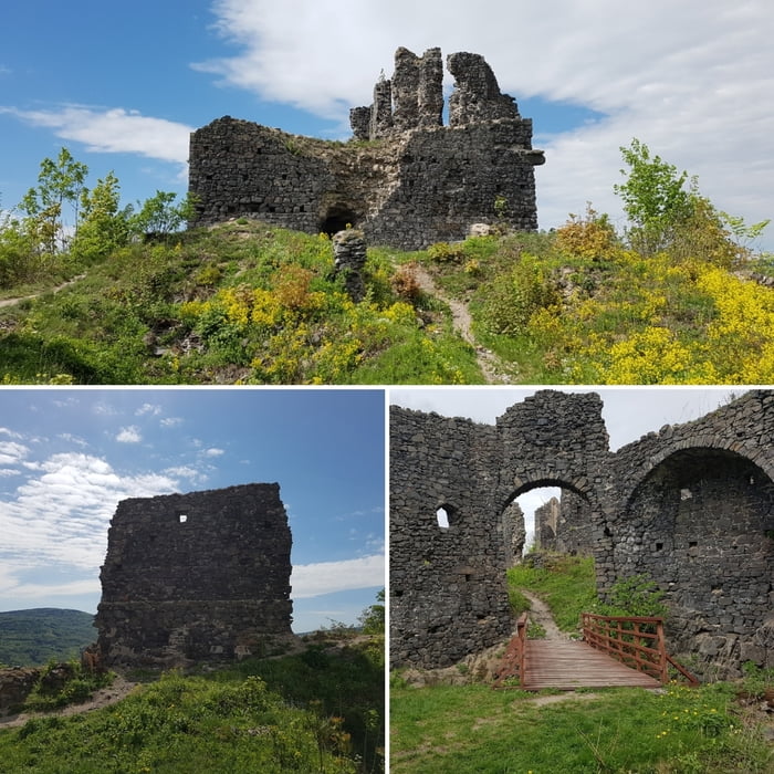 Von Perštejn zur Burgruine Šumburk und zurück über den Ohře-Radweg 