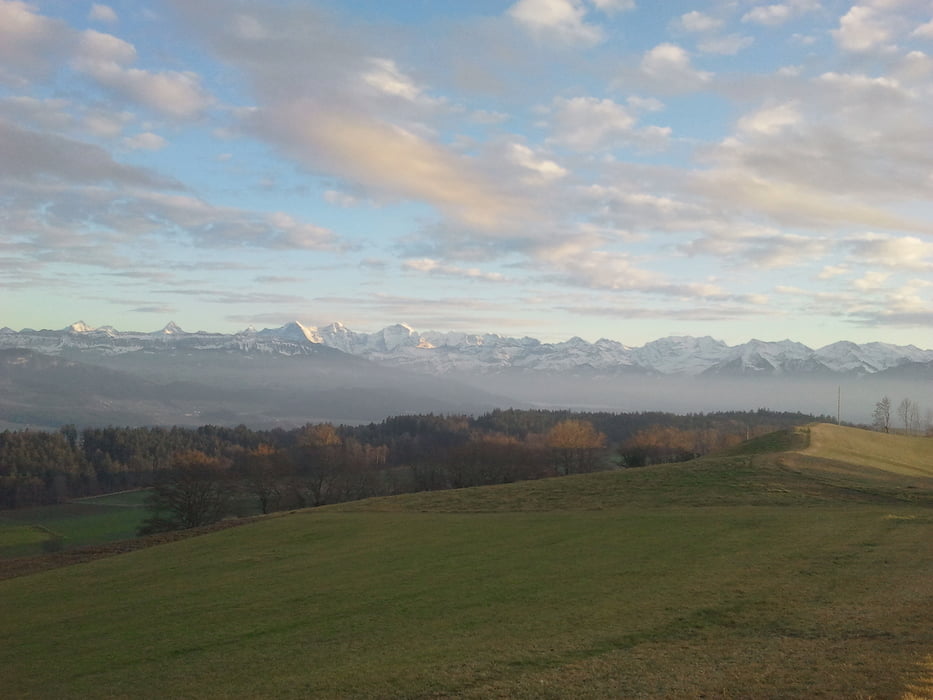 Quick tour in the area where I live (Belp, Switzerland)