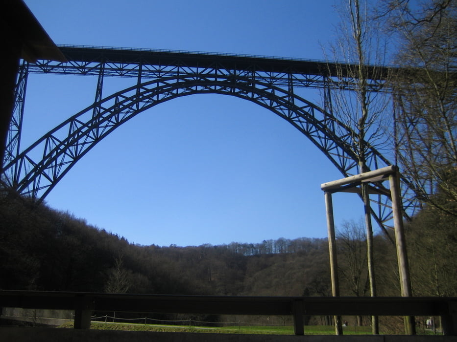 Müngstener Brücke nach Schloß Burg u. Zurück