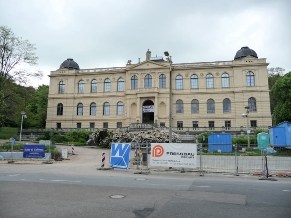 Altenburg-Jena auf dem Radweg "Thüringer Städtekette"