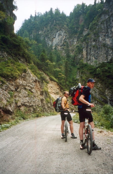 Transalp 2002 - Etappe 1: Bad Aibling - Mayrhofen
