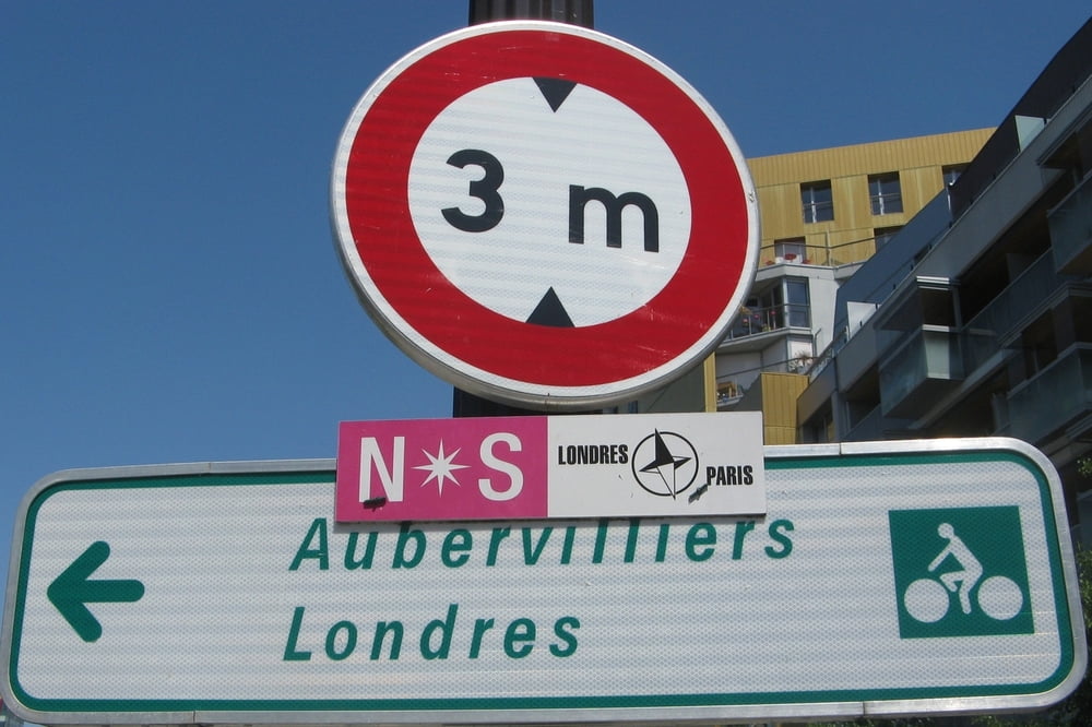 Avenue Verte/ Green Way/ Radweg Paris nach London 1.Etappe