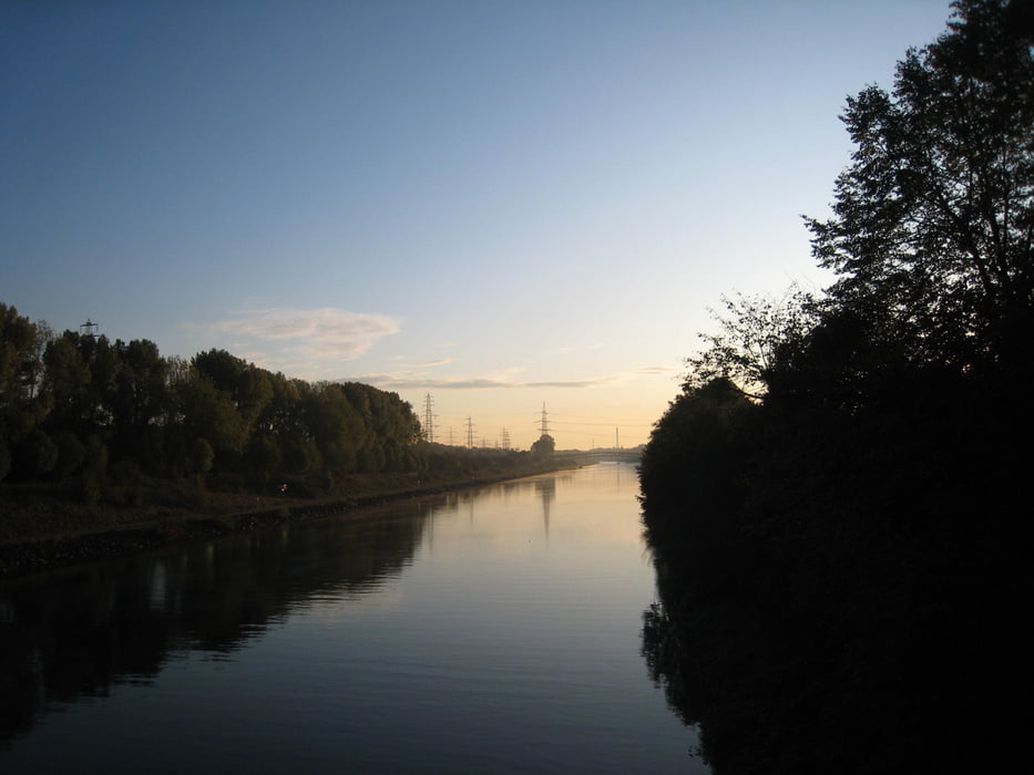 Auf der Emscherinsel