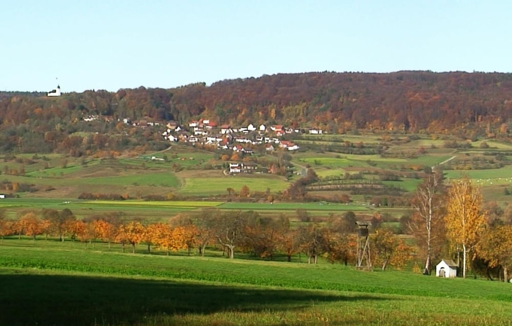 Fränkische Schweiz-Leutenbach, Hetzelsdorf im Herbst