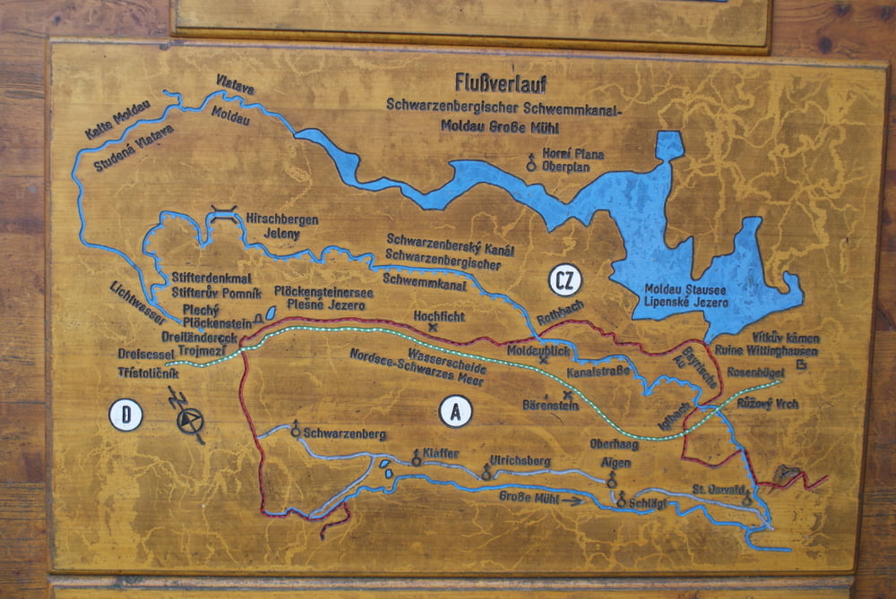 Rund um den Moldaustausee