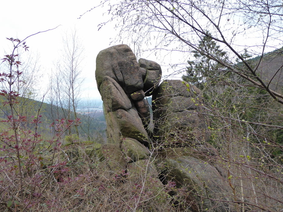 Ilsenburg - Rockensteinklippe - Froschfelsen - Ilsetal
