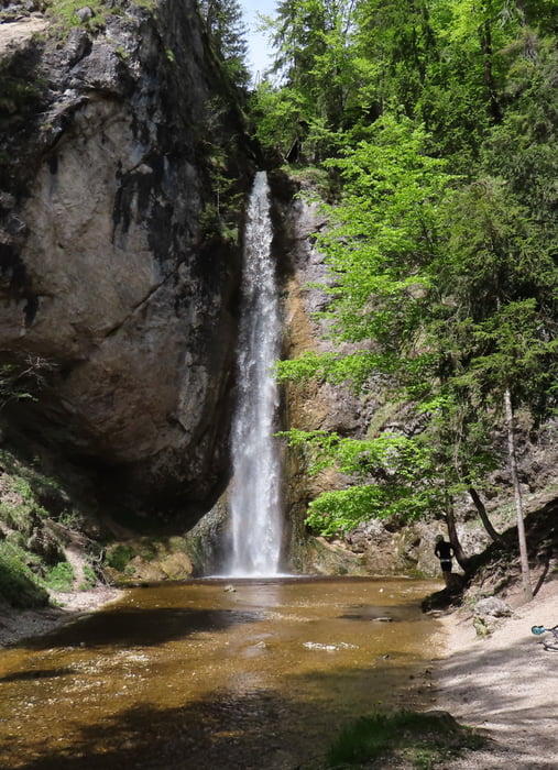 Vom Hammerau/BGL zum Naturdenkmal Plötz-Wasserfall