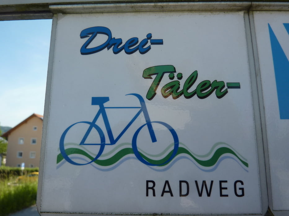 Bayernnetz für Radler: Drei Täler Radweg