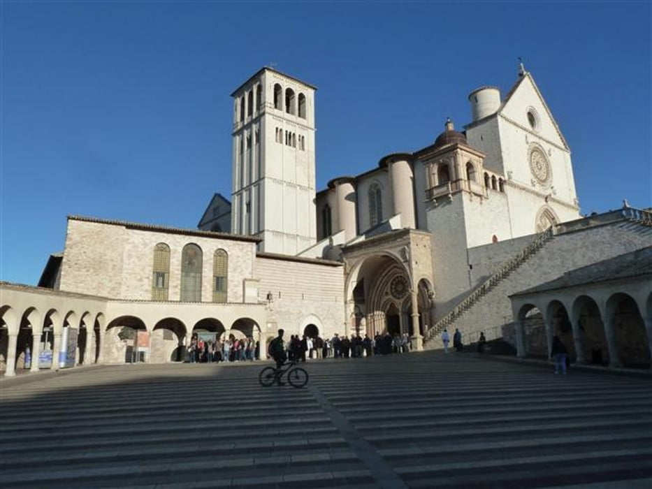 Franziskusweg, auf den Spuren des hl. Franziskus, von Assisi nach Rom