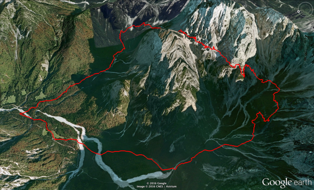 Bergtour Sentiero Alpinistico Carlo Chersi