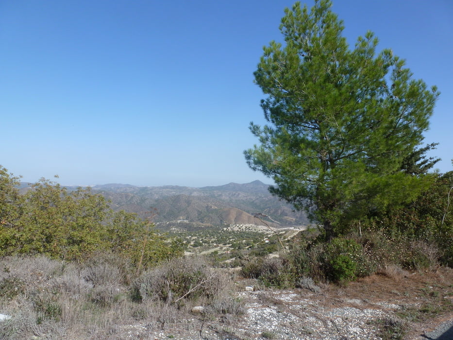 Lefkara Blick nach Norden