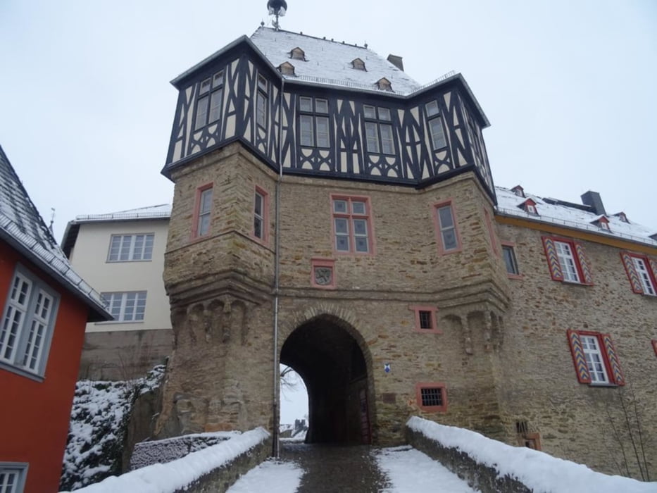 Winterwanderung in und um Idstein im Taunus