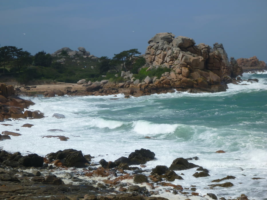 Bretagne - Küste entlang