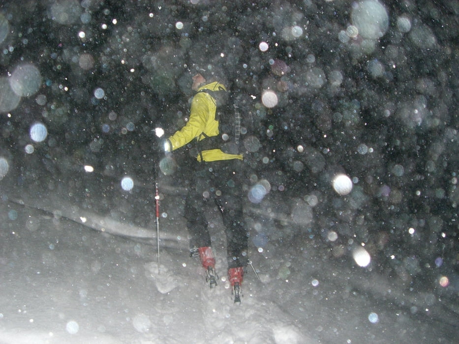 Kurze Feierabendtour am großen Arber, Skitour
