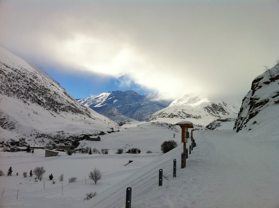 Aufstieg von Realp zum Hotel Tiefenbach am Furkapass